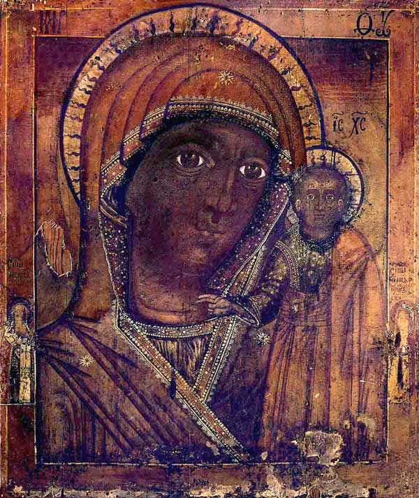 Чудотворная икона Казанской Божией Матери из Чимеево